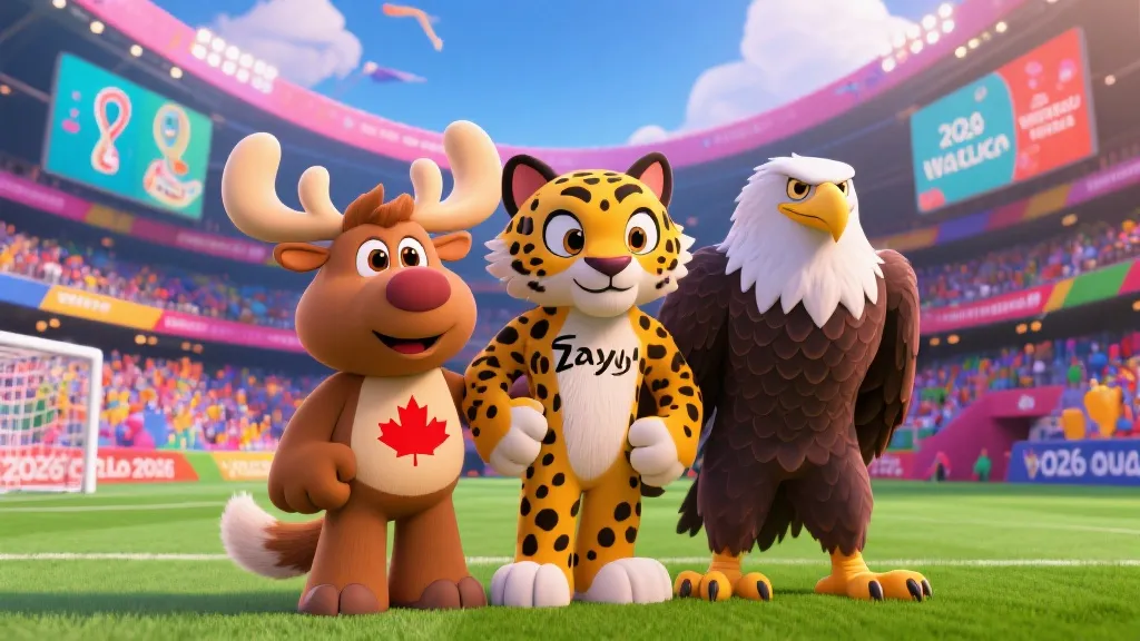 揭秘2026世界杯吉祥物：Maple、Zayu与Clutch背后的文化密码与狂欢寓意
